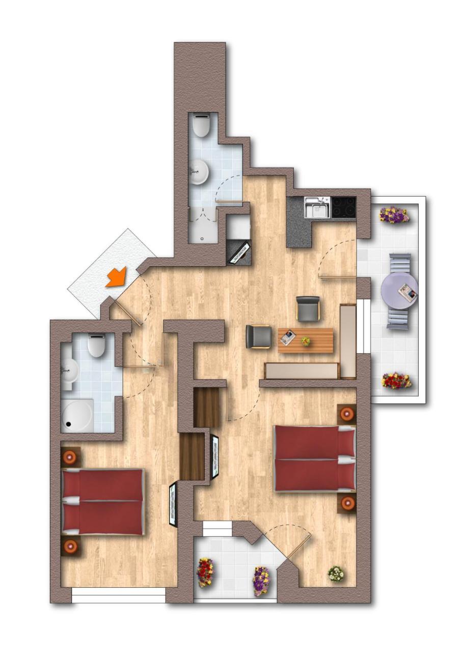 Appartement Schneeberger Zell am Ziller Bagian luar foto